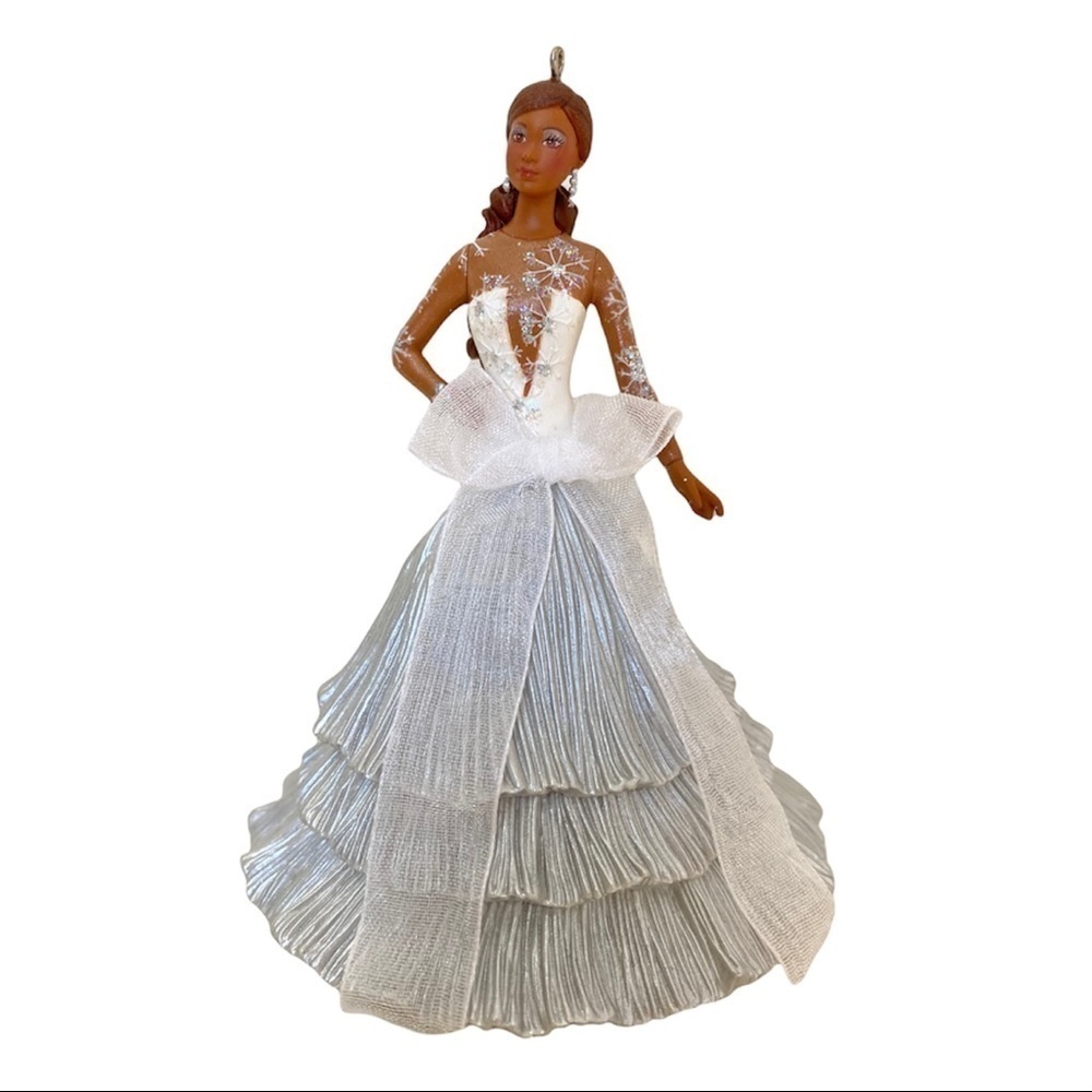 NEW 2008 AA Celebration Ornament
Hallmark Barbie Doll African American
Holiday